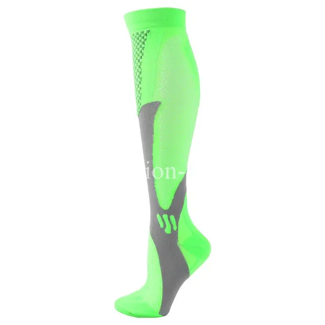 Premium Compression Socks for Men & Women – Sports, Nursing, Varicose Veins & Pregnancy Relief, Athletic & Soccer Stockings for Swollen Legs & Circulation Support
