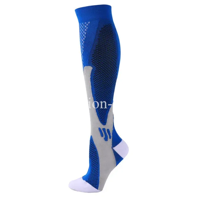 Premium Compression Socks for Men & Women – Sports, Nursing, Varicose Veins & Pregnancy Relief, Athletic & Soccer Stockings for Swollen Legs & Circulation Support
