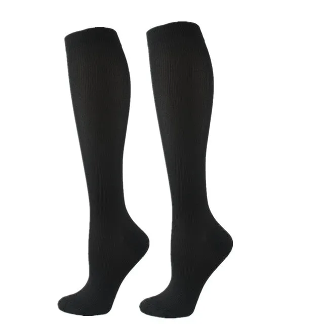 Premium Compression Socks for Men & Women – Sports, Nursing, Varicose Veins & Pregnancy Relief, Athletic & Soccer Stockings for Swollen Legs & Circulation Support