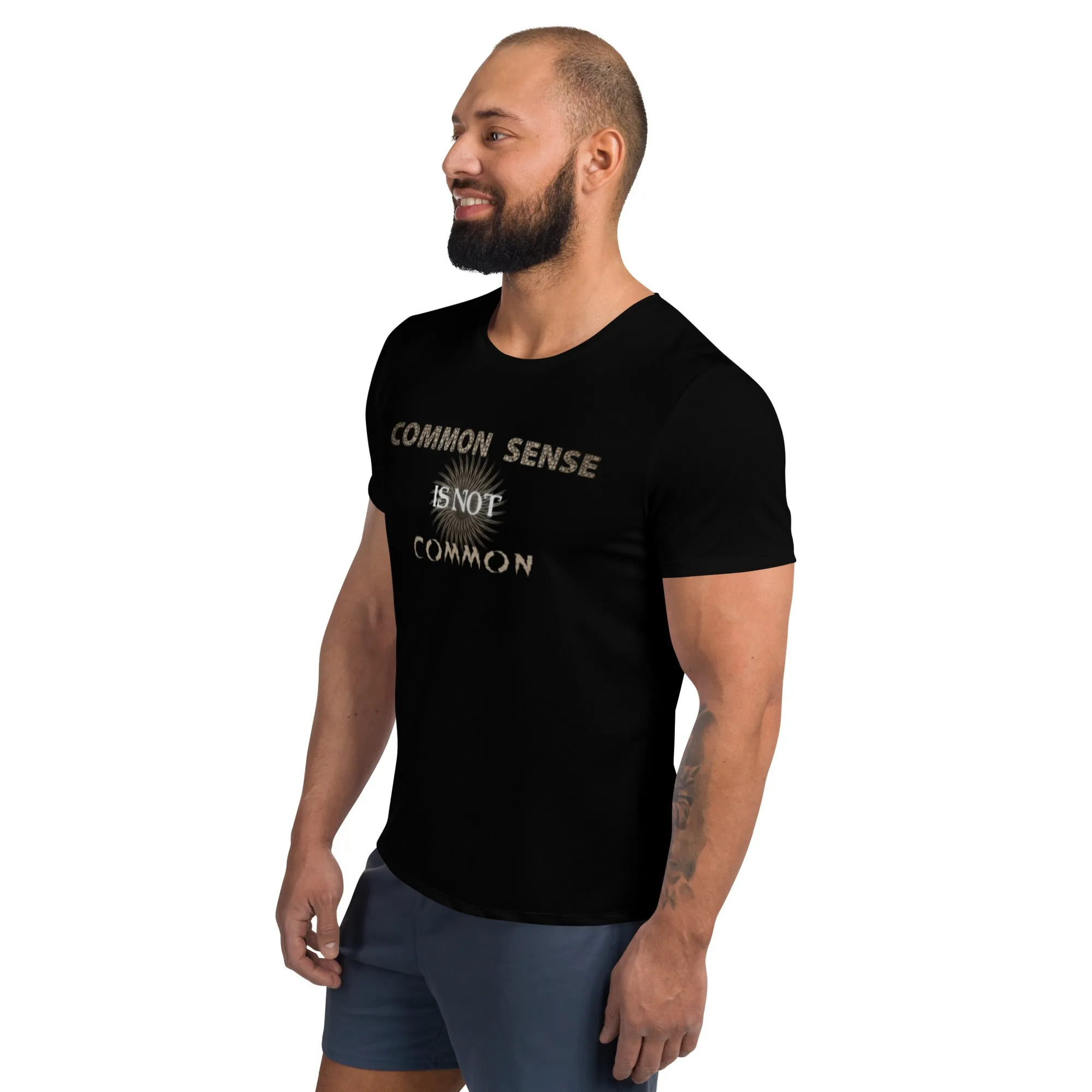 "Common Sense" Athletic T-Shirt