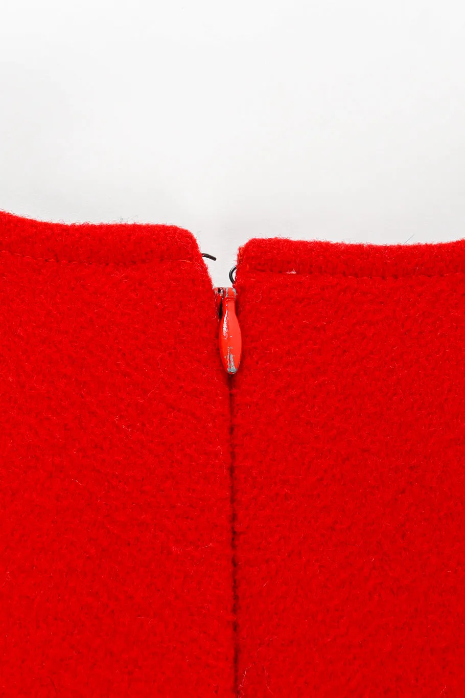Racer Front Mod Wool Dress