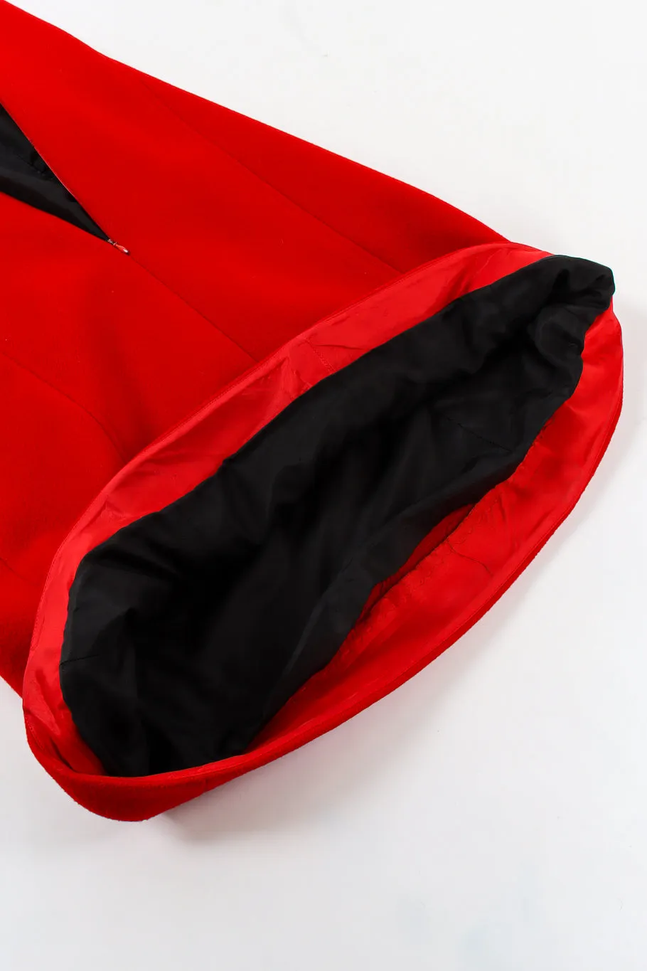 Racer Front Mod Wool Dress