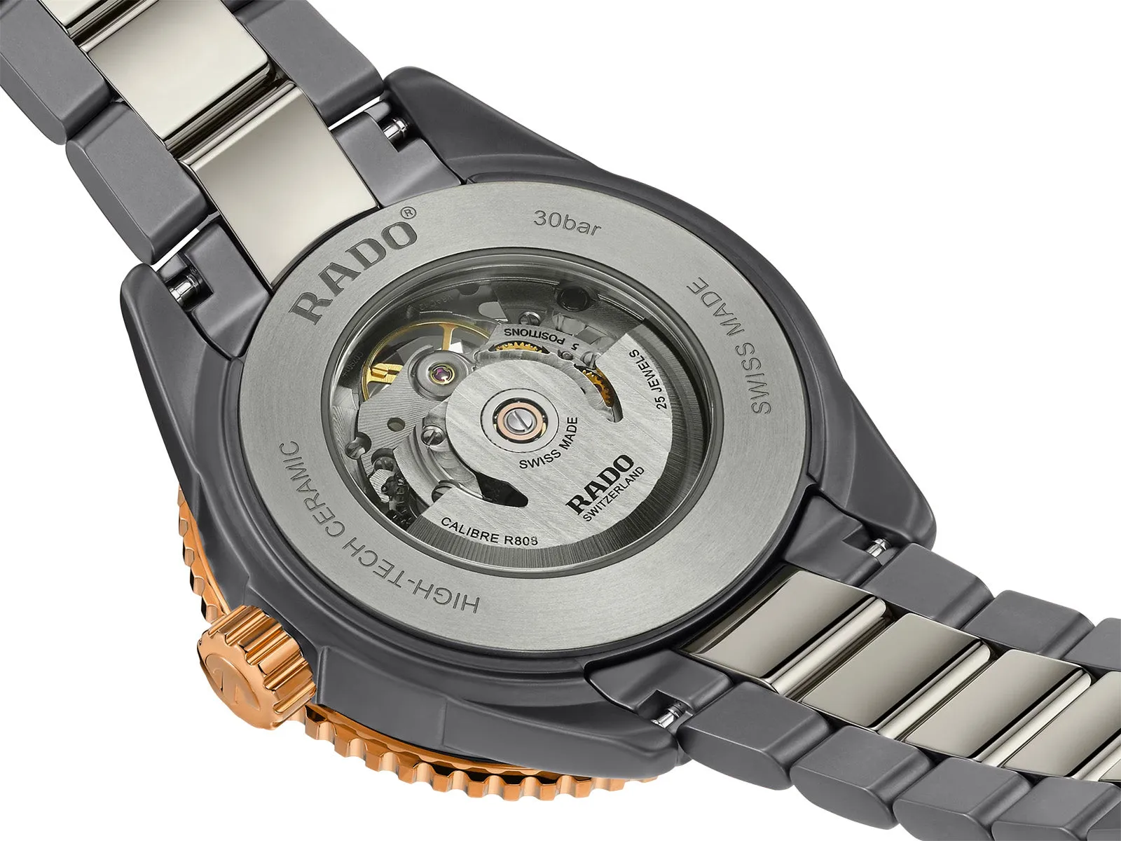 Rado Captain Cook High-Tech Ceramic Skeleton R32148162