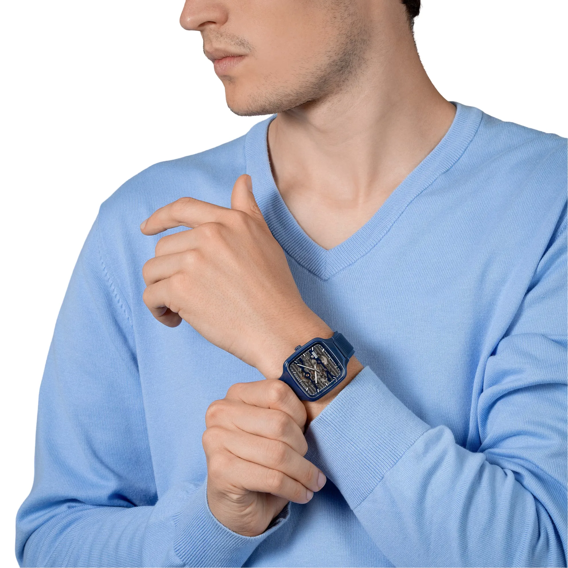 Rado True Square Automatic Skeleton Men's Watch R27178205