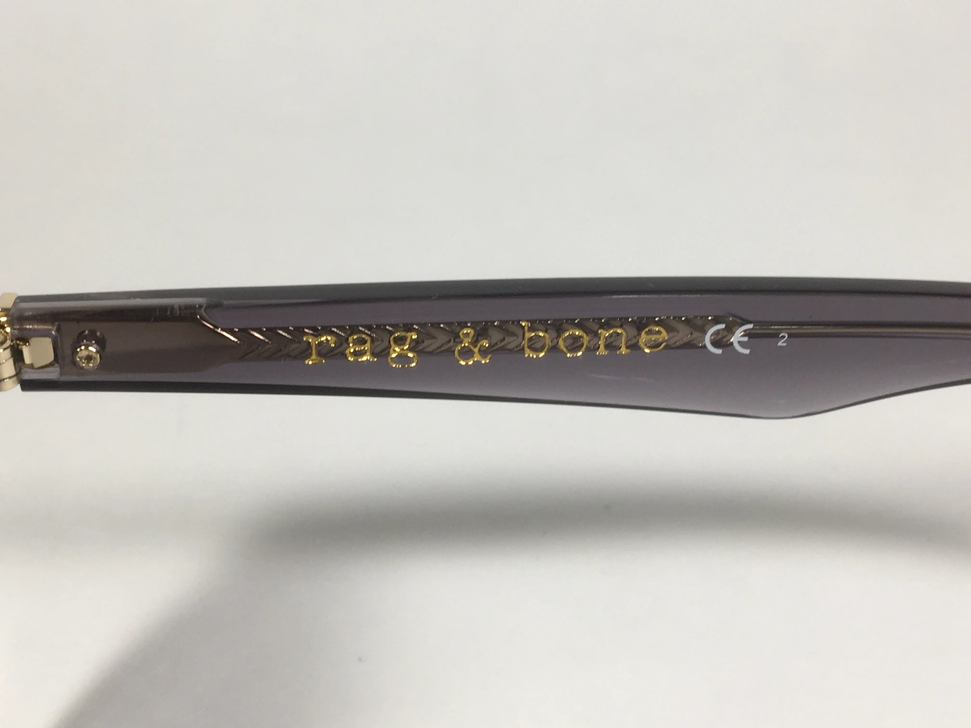 RAG & BONE Aviator Sunglasses Gold Semi Flash Mirror Lens RNB5003/S J5GCT