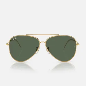 Ray Ban Aviator Reverse-gold/green