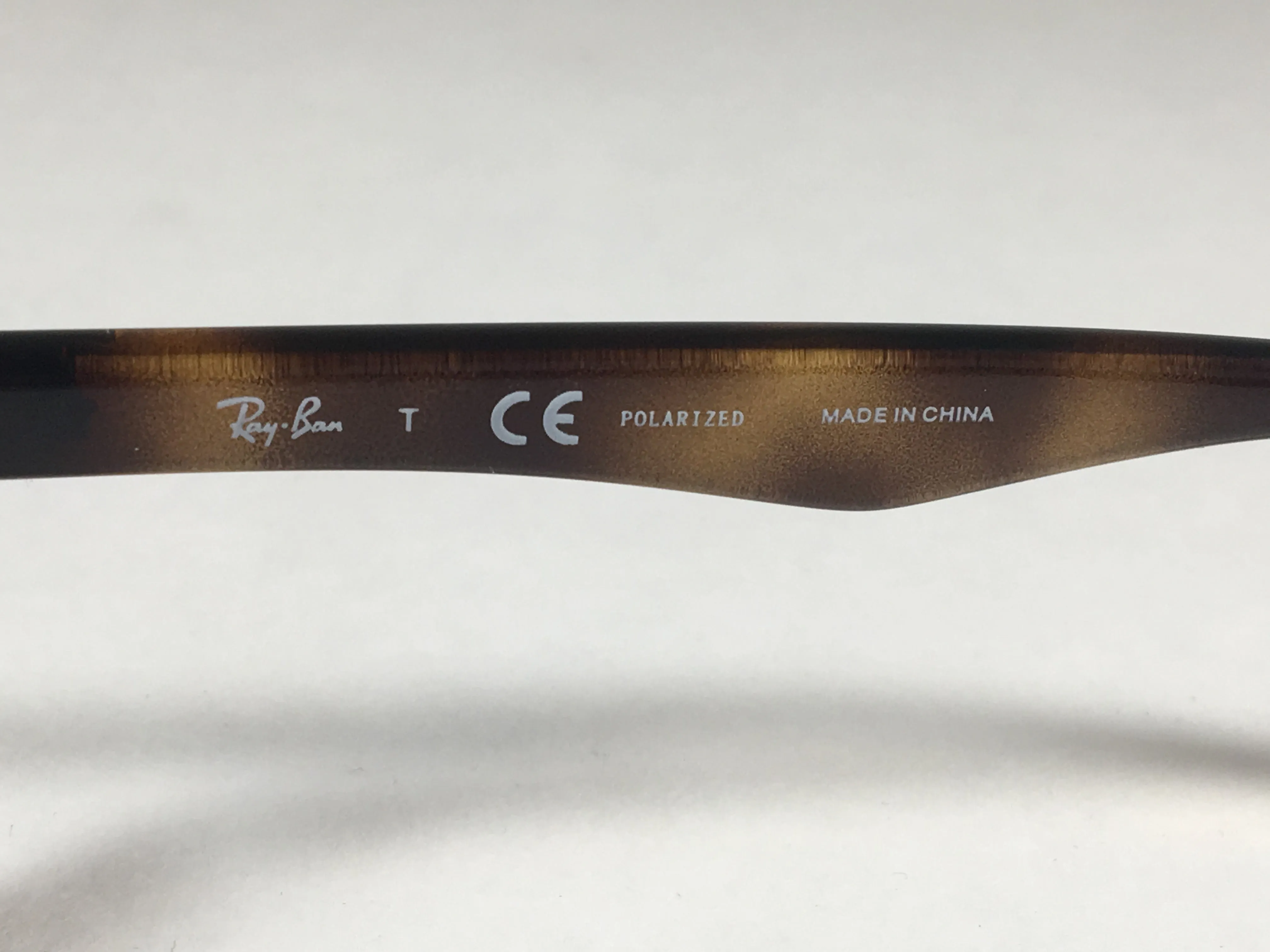 Ray-Ban Polarized Rectangle Sunglasses Brown B-15 Lens RB3478 014 57