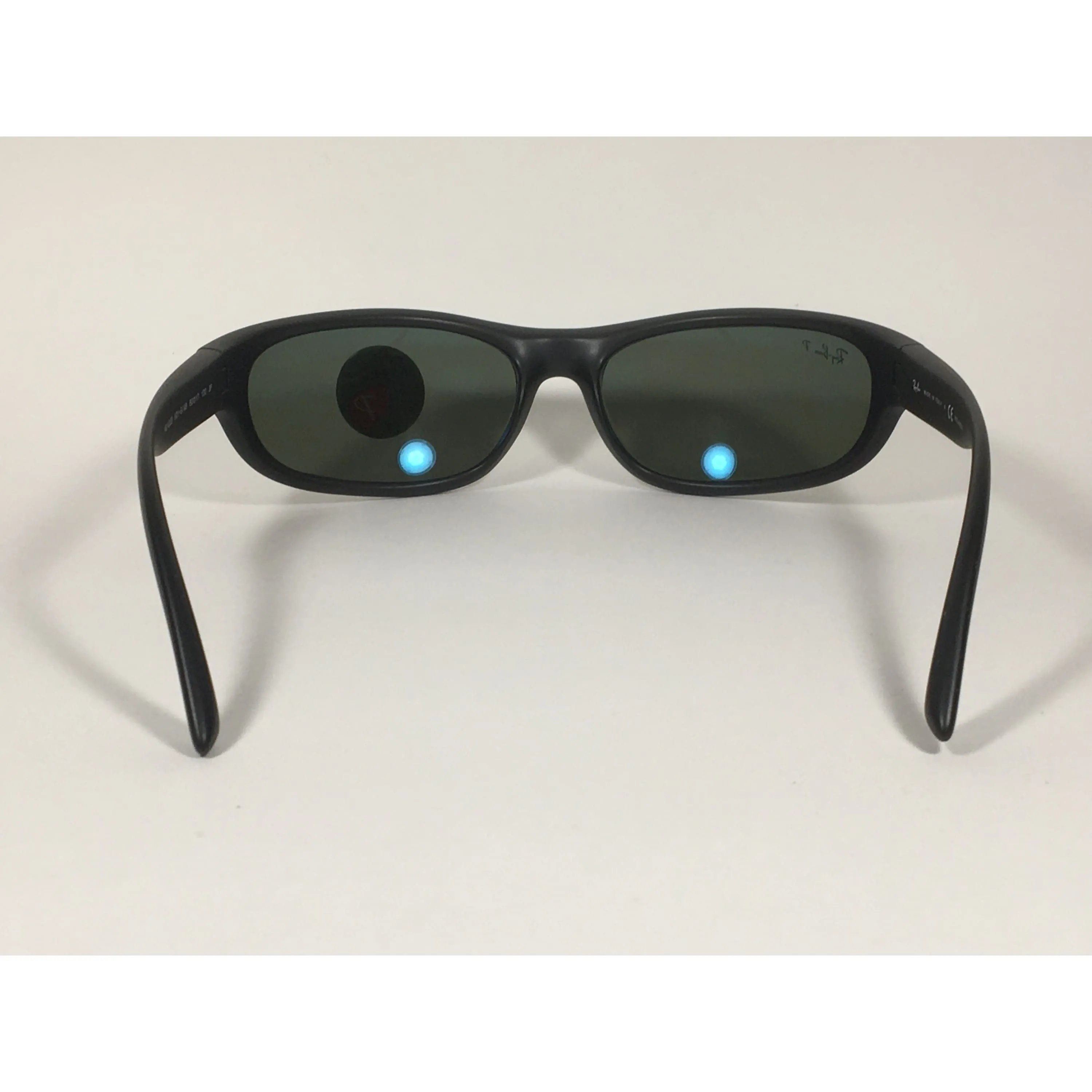 Ray-Ban Predator Polarized Sunglasses Matte Black Green Lens RB4033 601-S/48