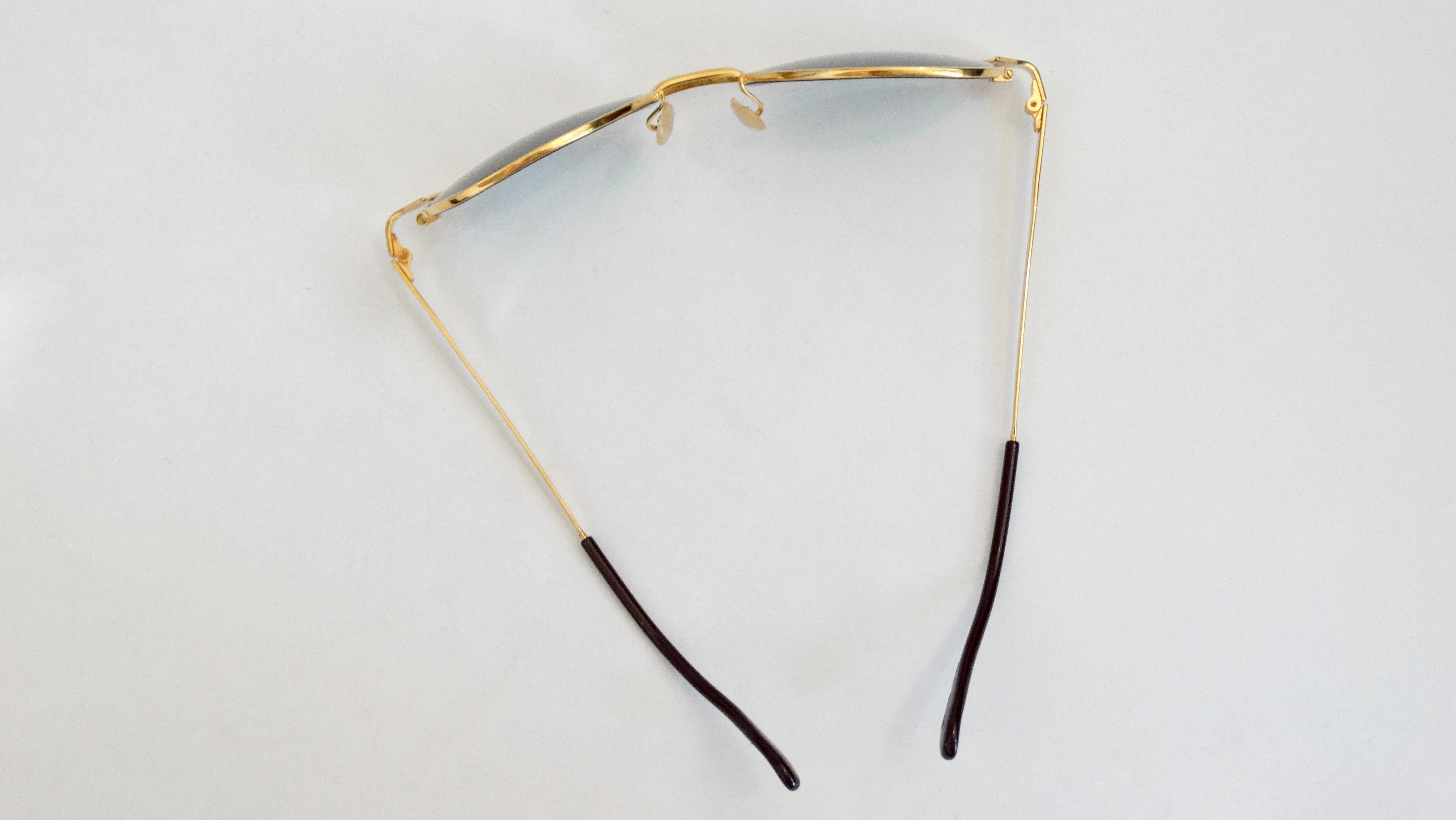 Ray Ban Signet Gold Frame Sunglasses