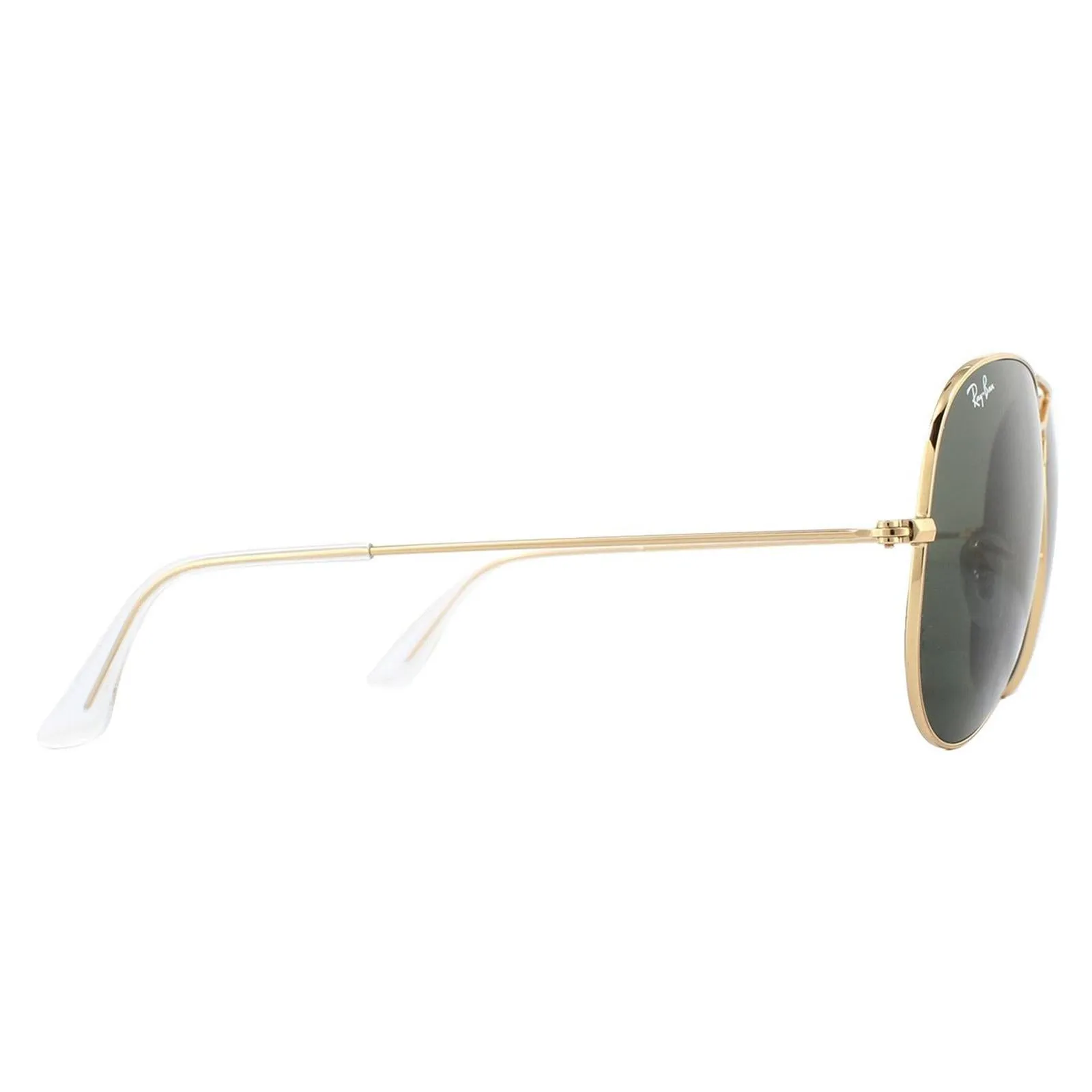 Ray-Ban Sunglasses Large Aviator 3026 Gold Green L2846