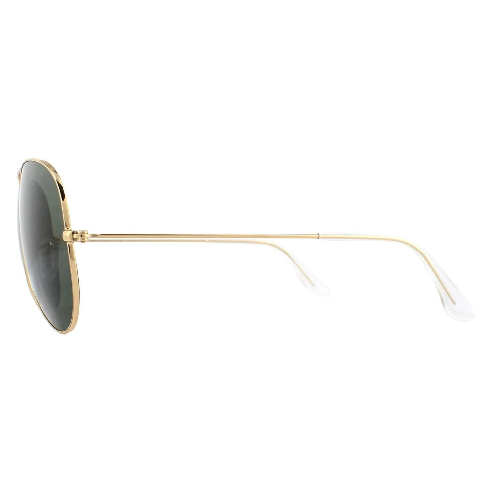 Ray-Ban Sunglasses Large Aviator 3026 Gold Green L2846