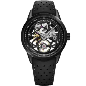 Raymond Weil Men's Freelancer RW1212 Skeleton Automatic Black Dial Watch