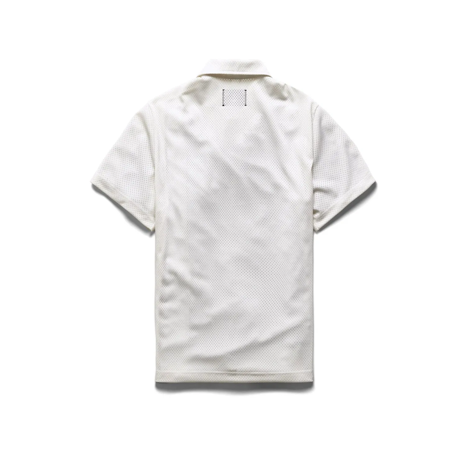 Reigning Champ Men Athletic Mesh Shootaround Shirt Ivory RC-8001-IVO