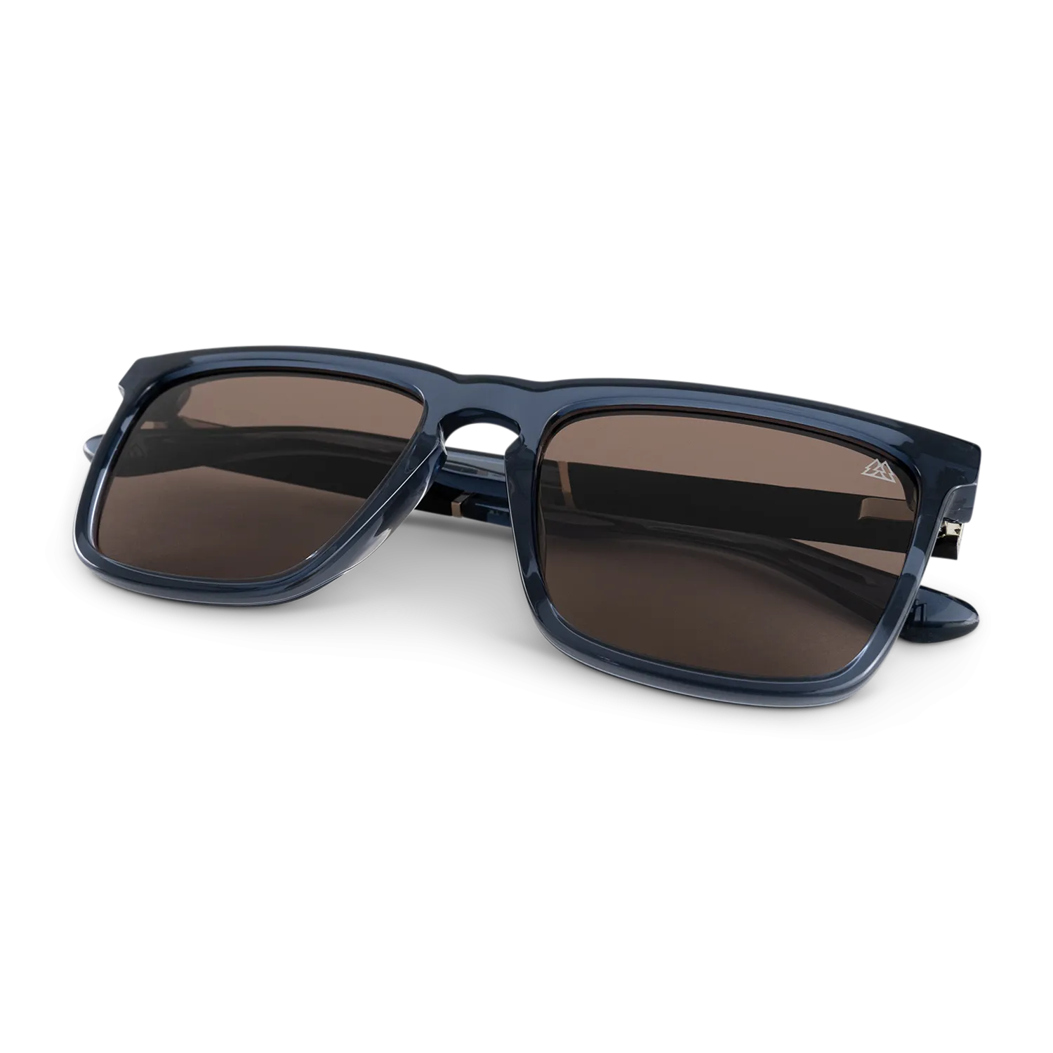 Revival Grey Oak Transparent Blue Sunglass