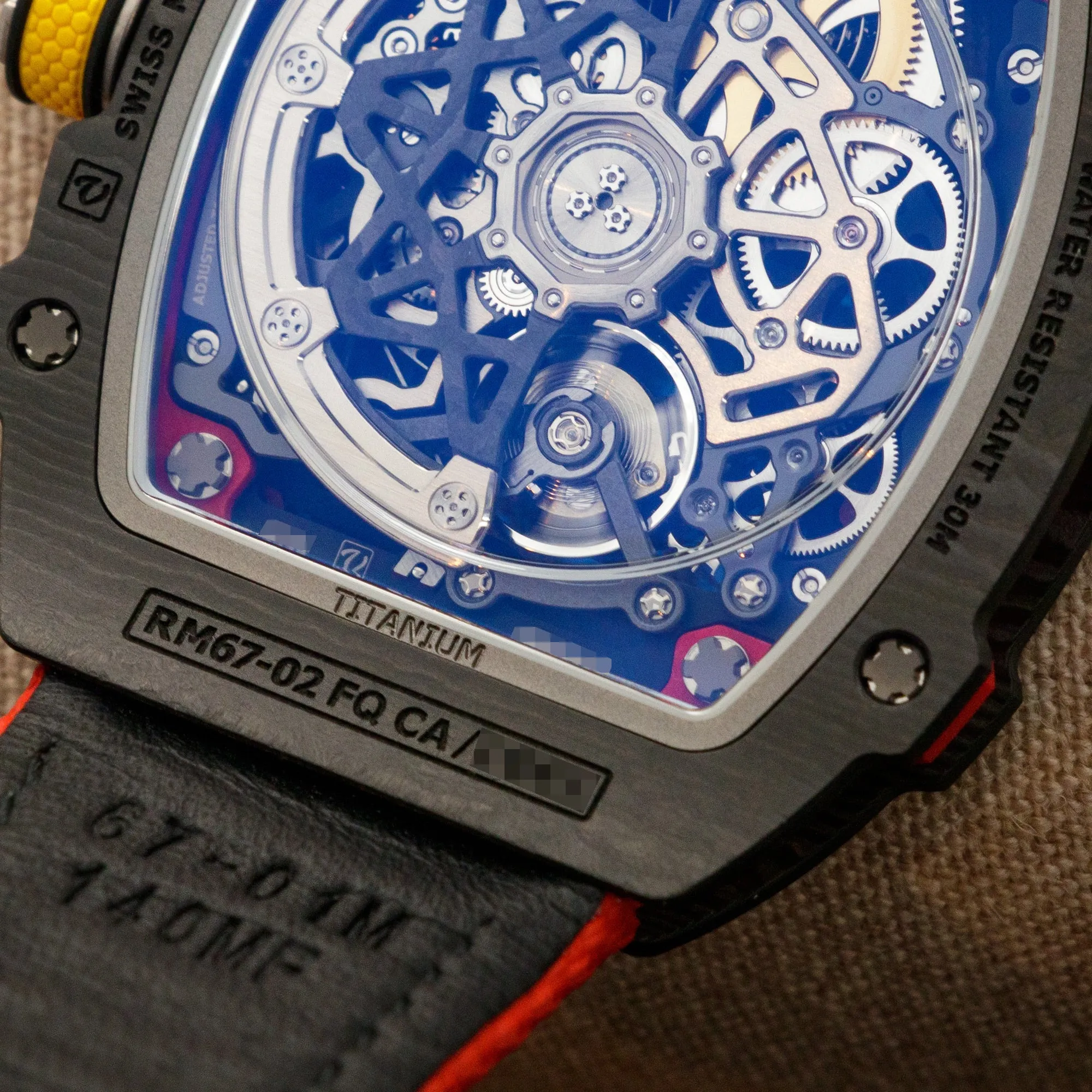 Richard Mille Automatic Winding Extra Flat RM67-02 Alexander Zverev Edition
