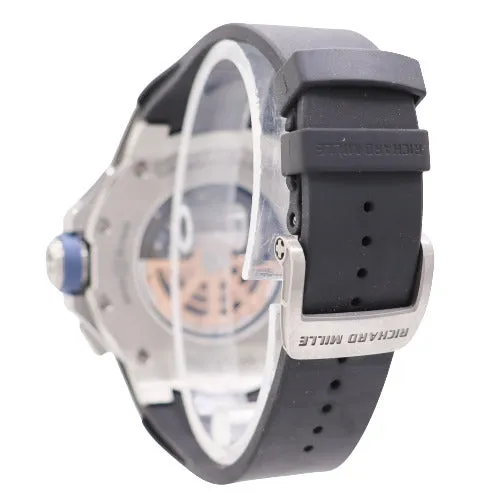 Richard Mille Men's World Timer Titanium 47mm Skeleton Dial Watch Reference #: RM63-02