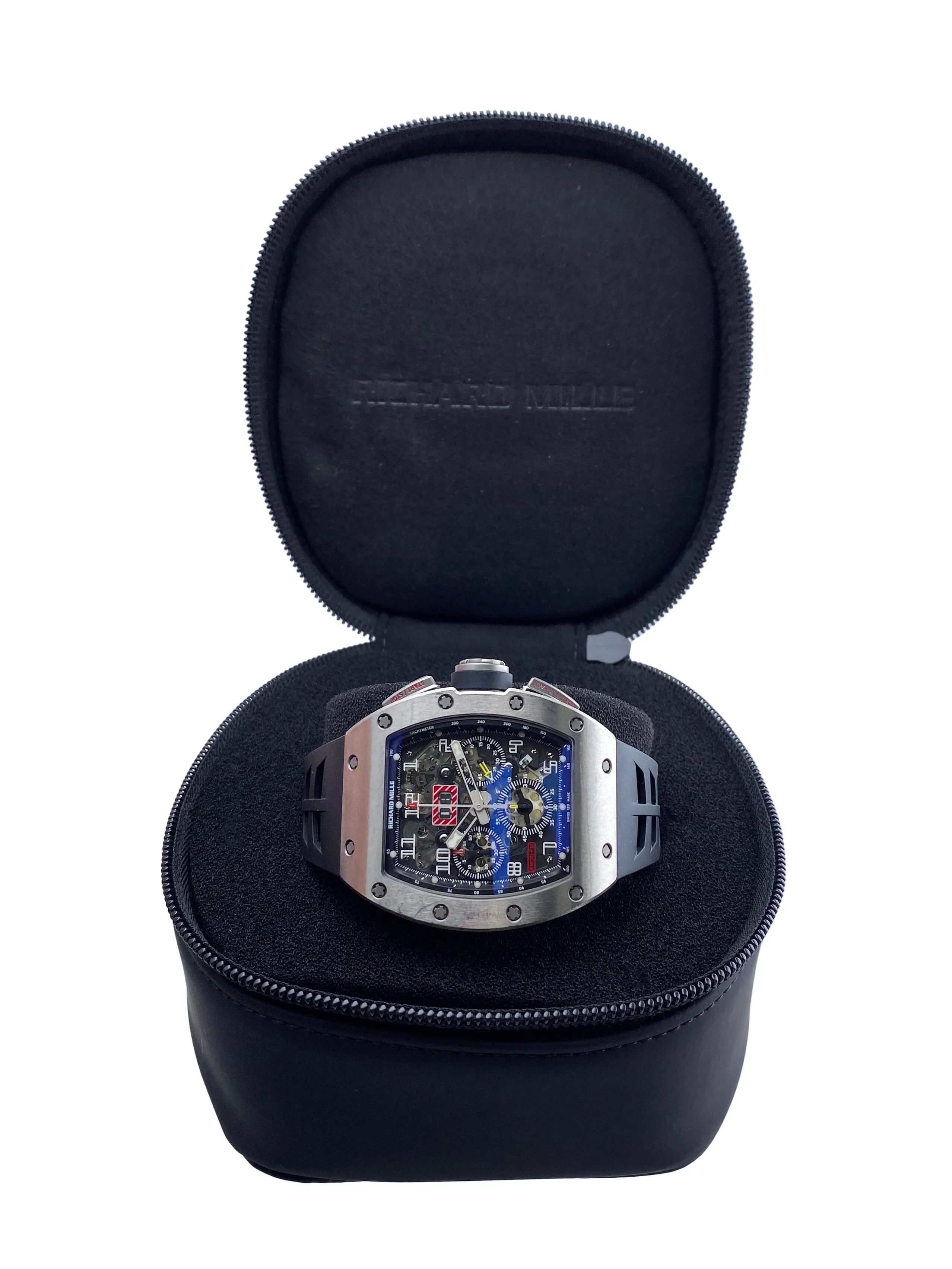 Richard Mille RM 011 Filipe Massa Titanium Mens Watch Box Papers