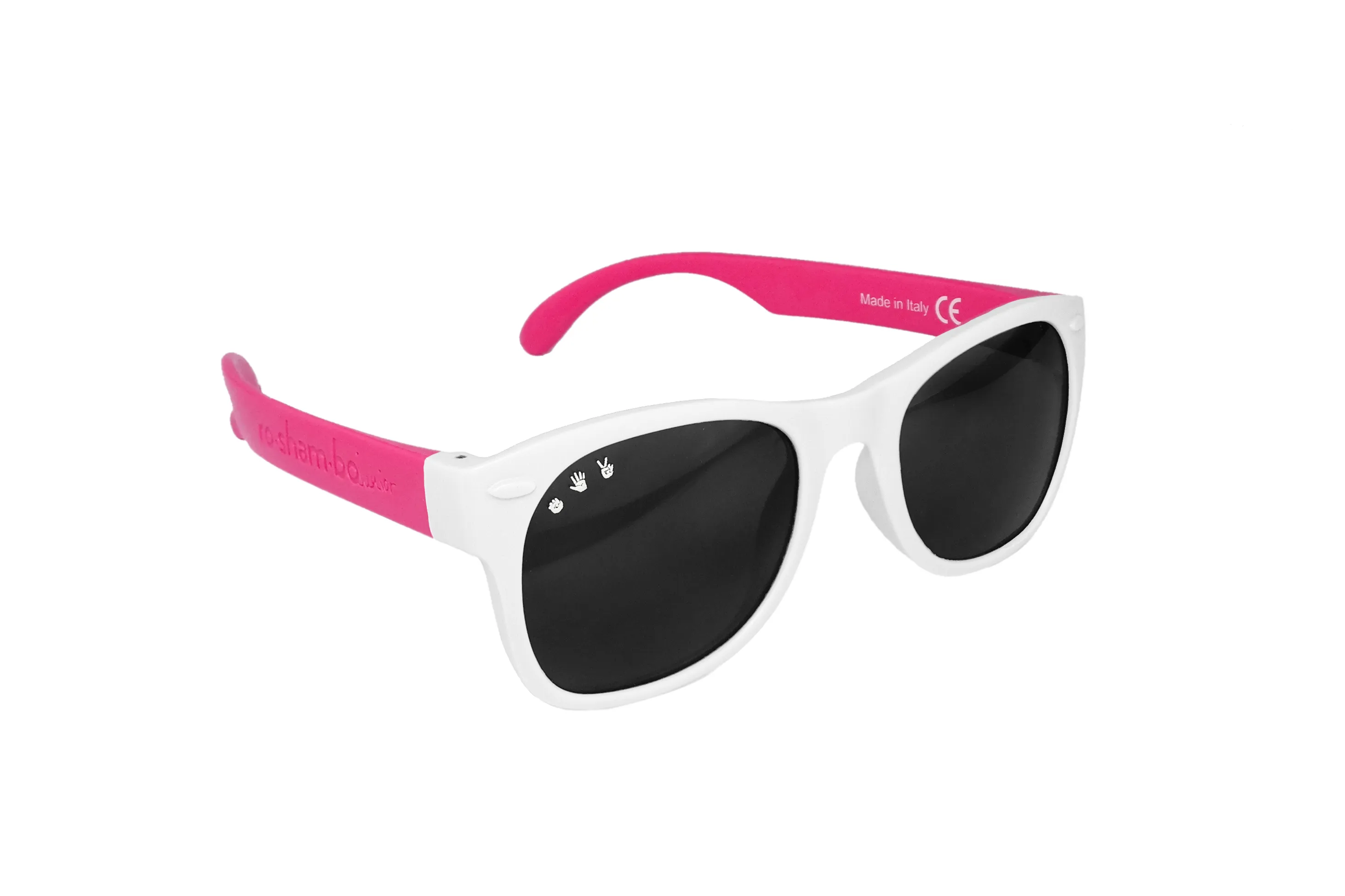 Ro Sham Bo Rainbow Brite Pink & White Shades (Min. of 2 Per Color/Style, multiples of 2)
