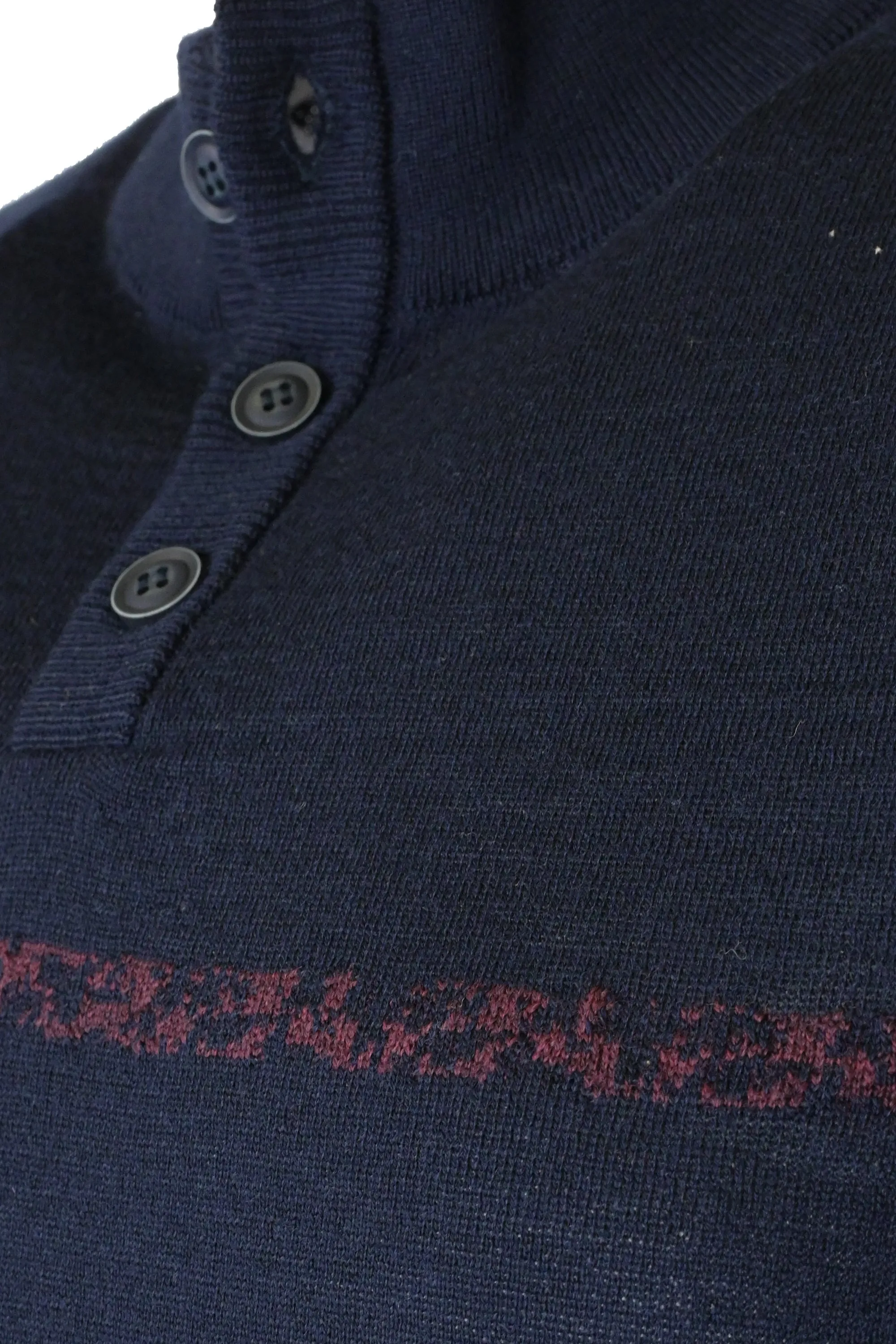 Robert Barakett East-Arm Wool Sweater Navy