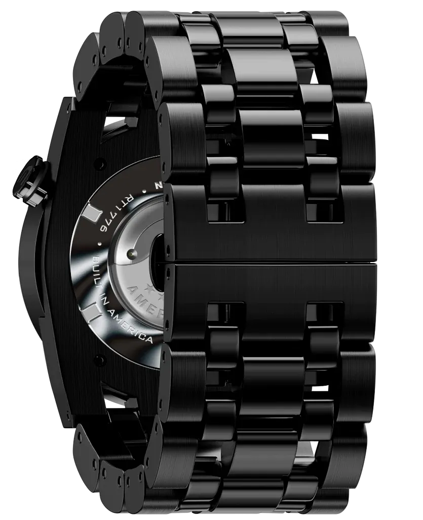 ROCKWELL THE 50mm AUTOMATIC WATCH PHANTOM BLACK