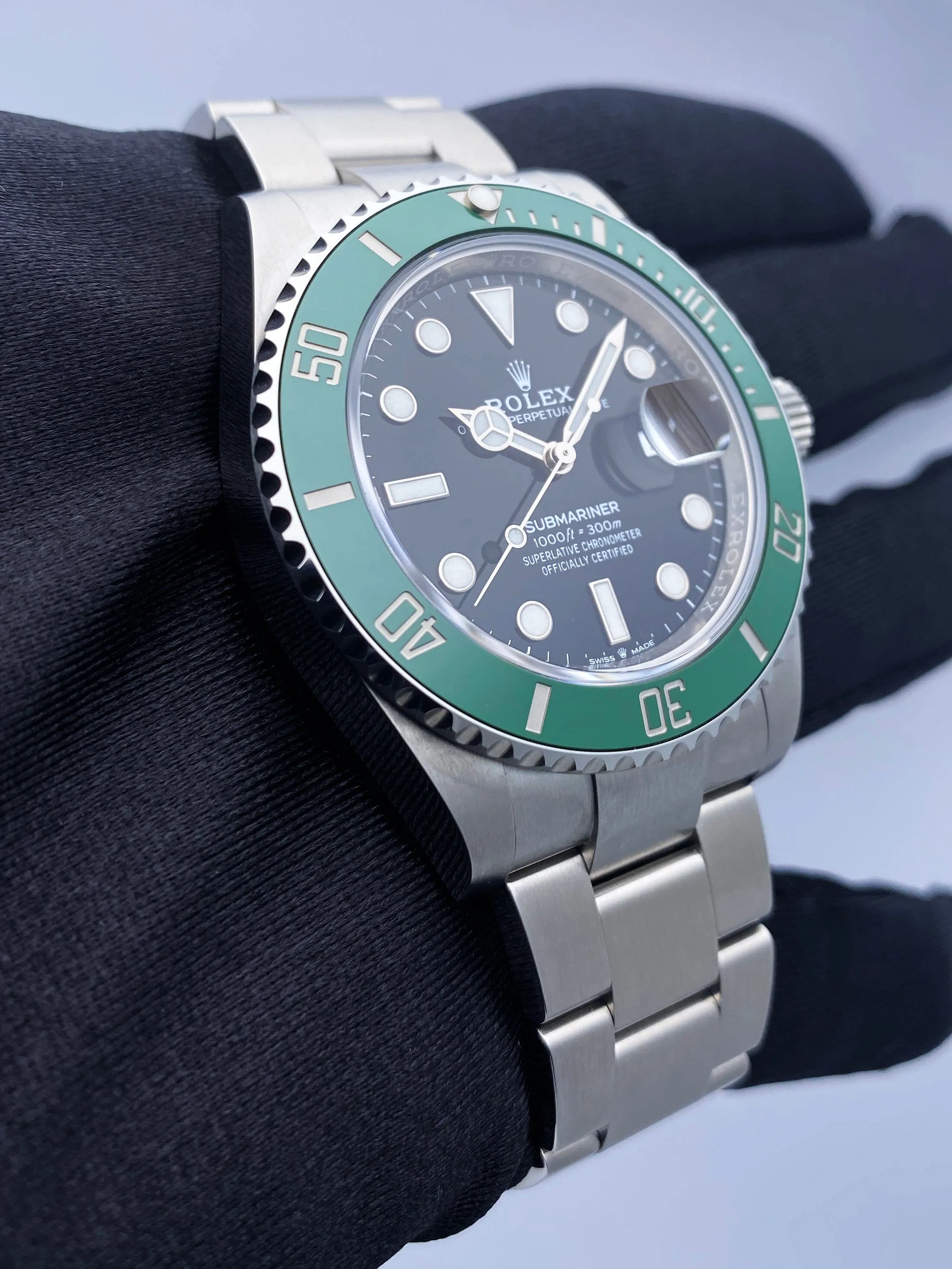 Rolex 126610LV Submariner Starbucks Mens Watch Box Papers