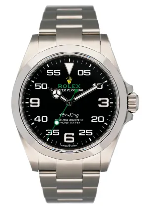 Rolex Air King 126900 Mens Watch Box Papers
