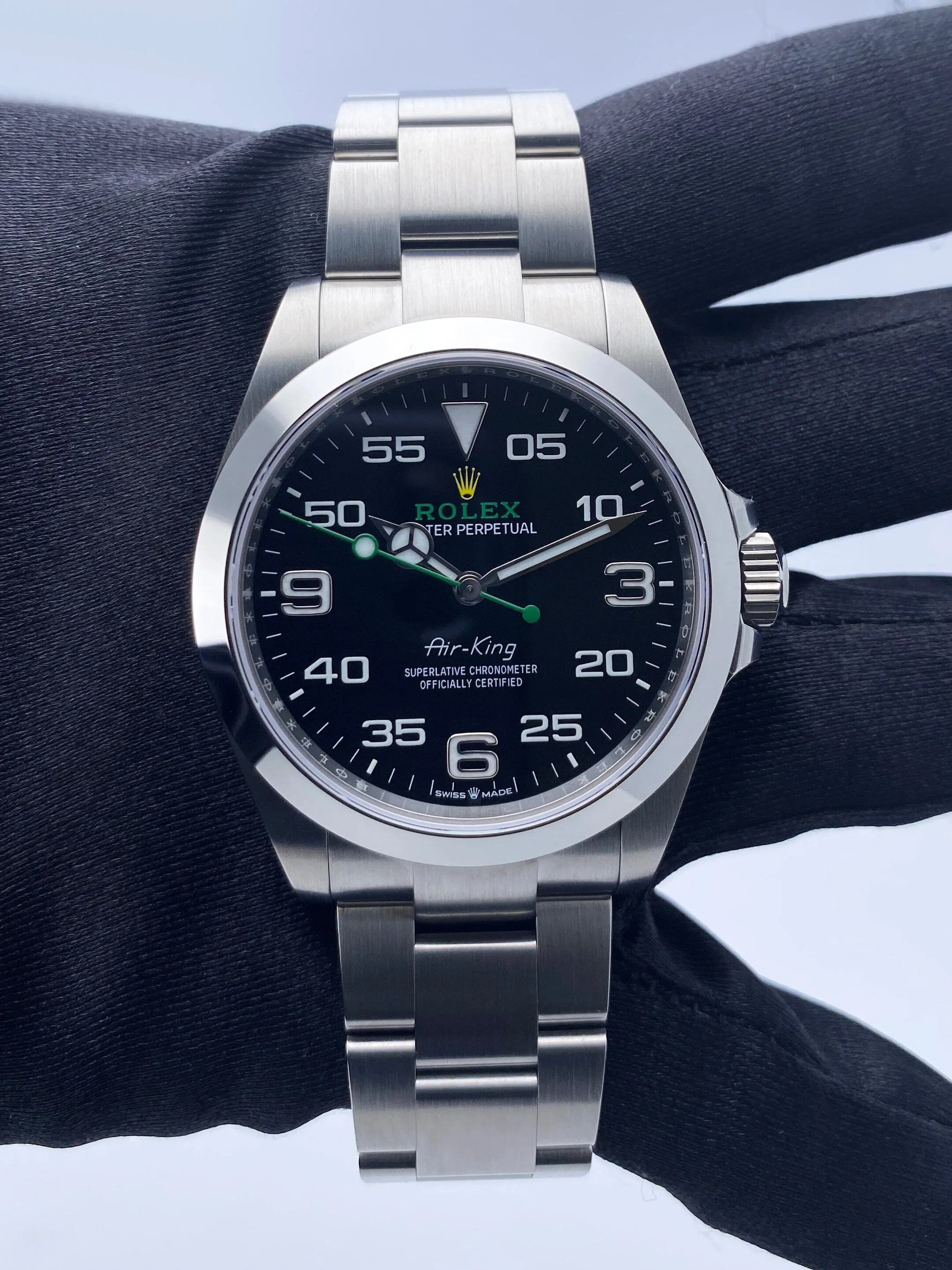 Rolex Air King 126900 Mens Watch Box Papers
