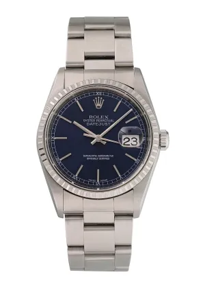 Rolex Datejust 16220 Mens Watch