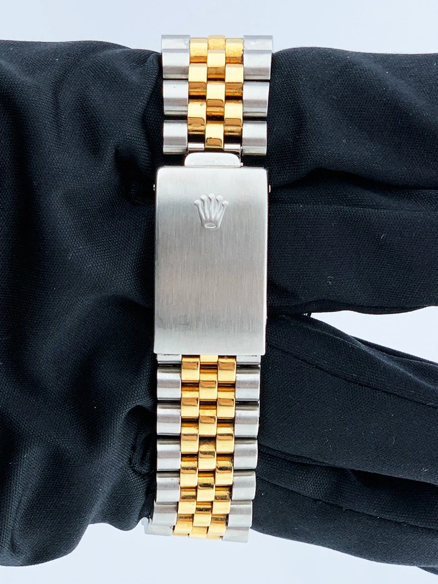 Rolex Datejust 16233 Champagne Dial Mens Watch Box Papers