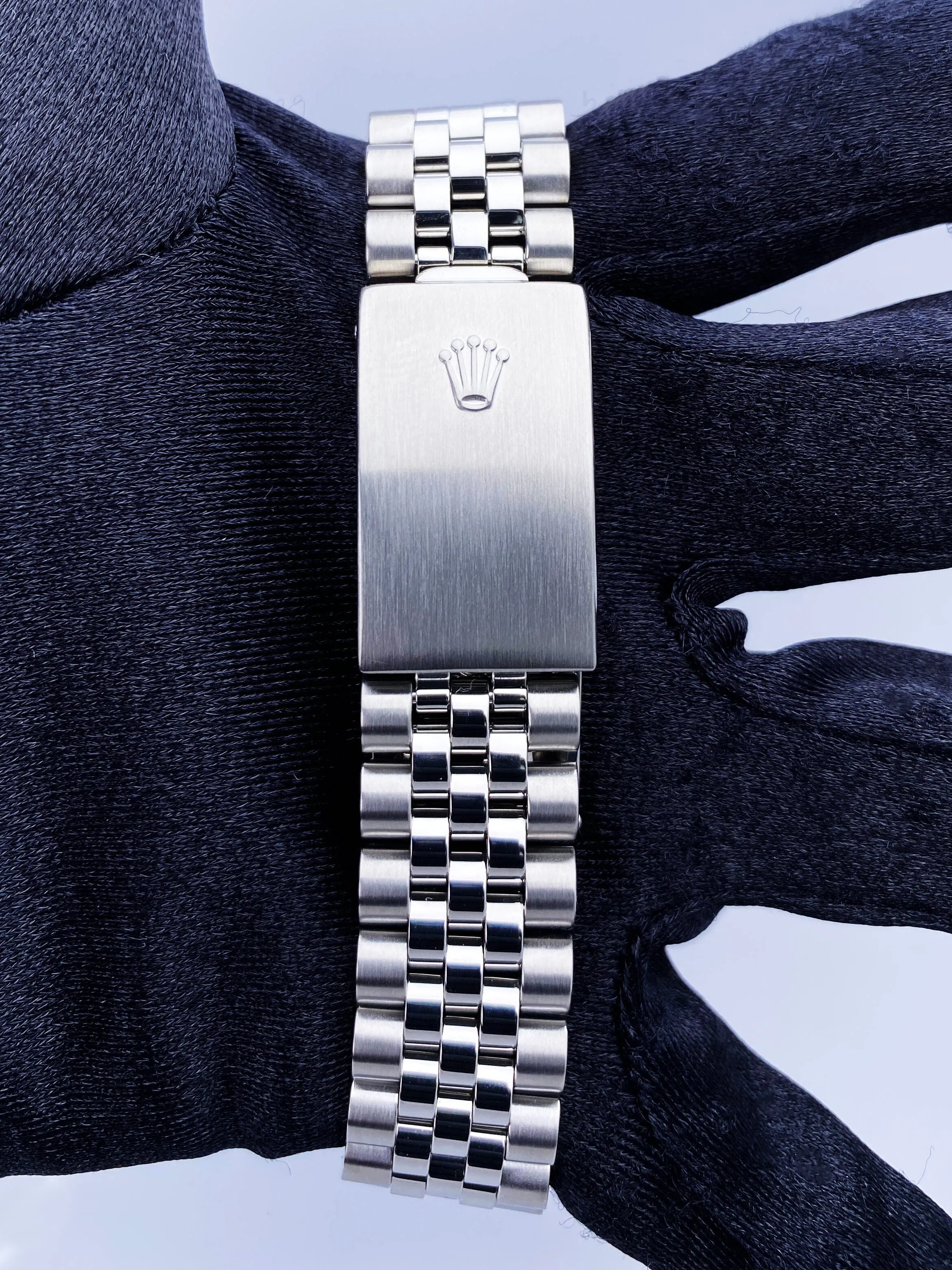 Rolex Datejust 16234 White Dial Mens Watch Box Papers