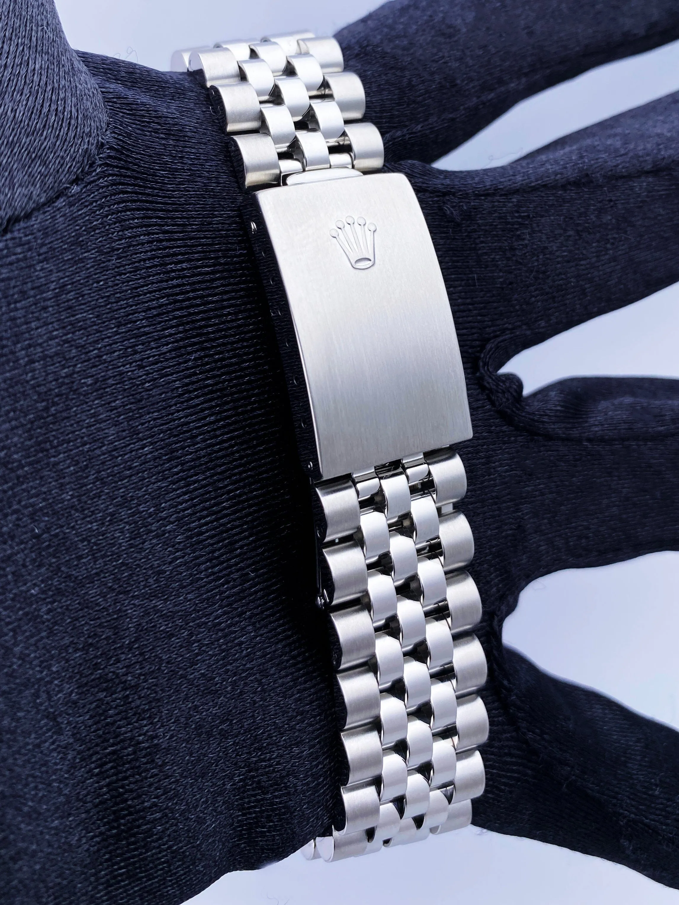 Rolex Datejust 16234 White Dial Mens Watch Box Papers