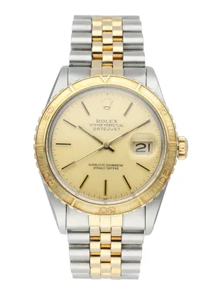 Rolex datejust 16253 Turn-O-Graph Mens Watch Box Papers