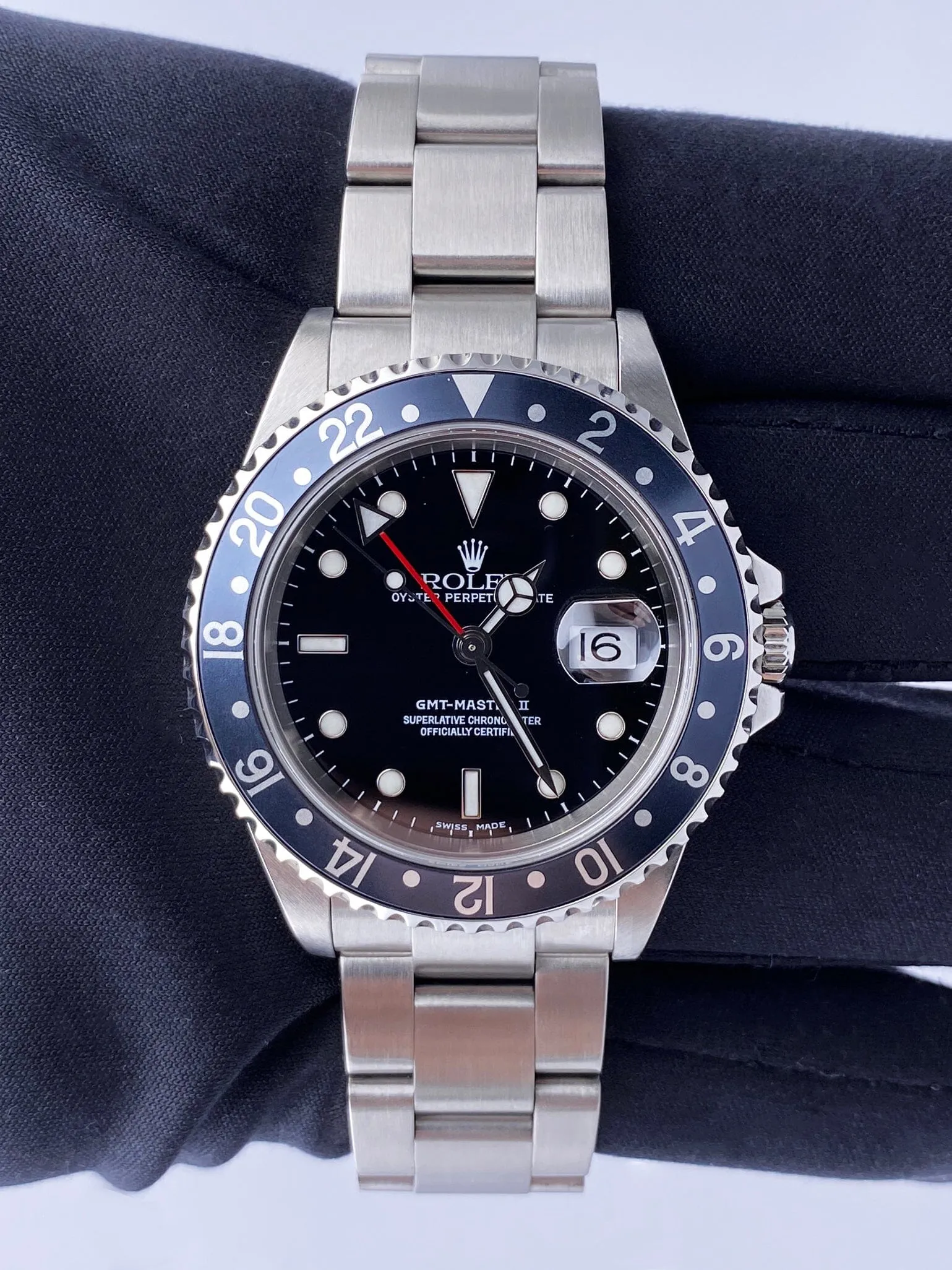 Rolex GMT-Master II 16710 "Coke" Mens Watch