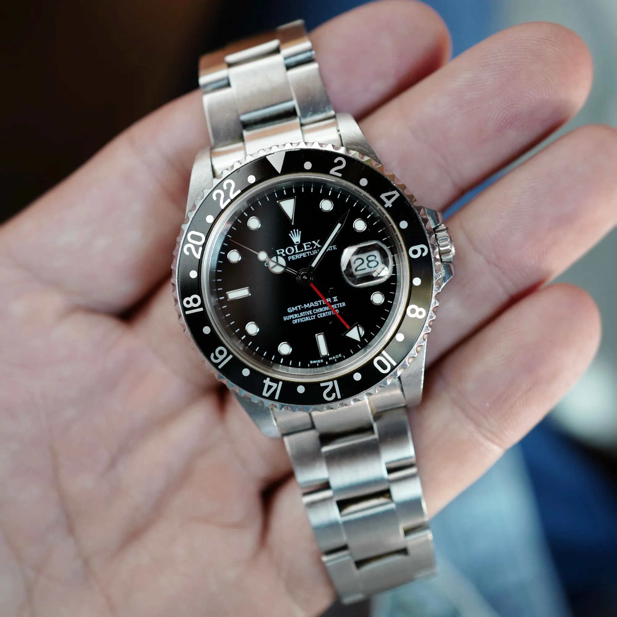 Rolex GMT-Master Ref. 16710 with Black Bezel (New Arrival)