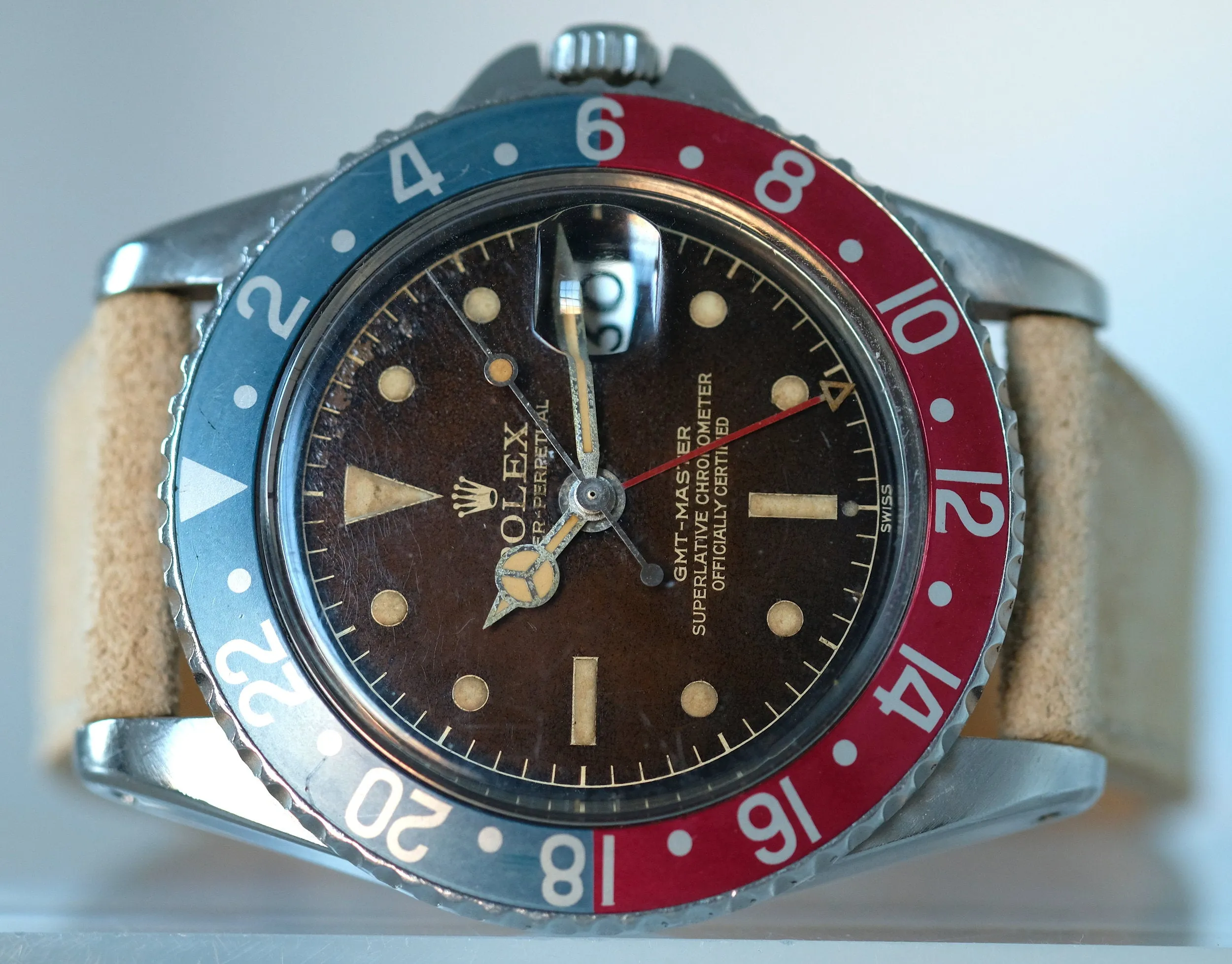 Rolex GMT Ref. 1675 PCG Exclamation Tropical