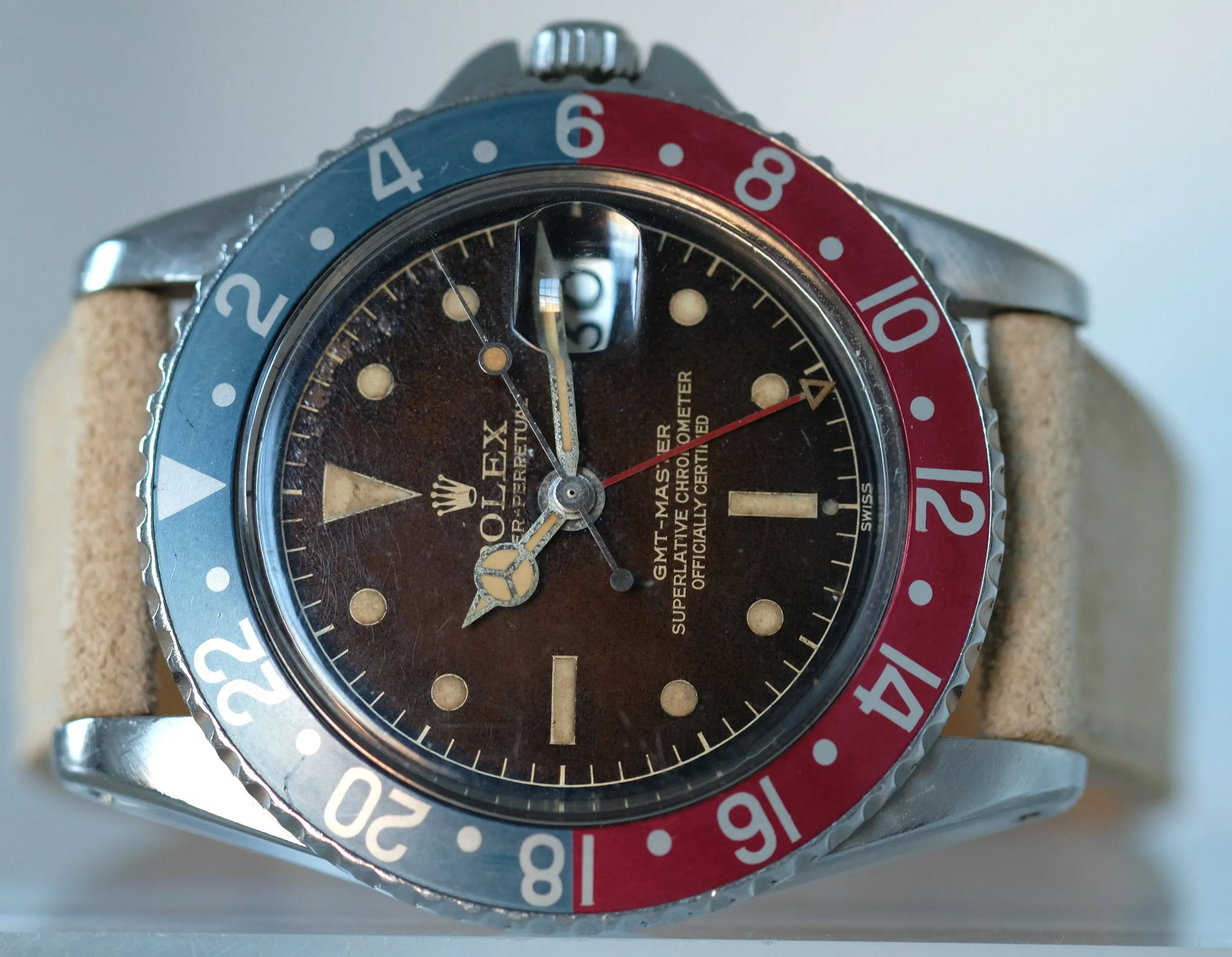 Rolex GMT Ref. 1675 PCG Exclamation Tropical