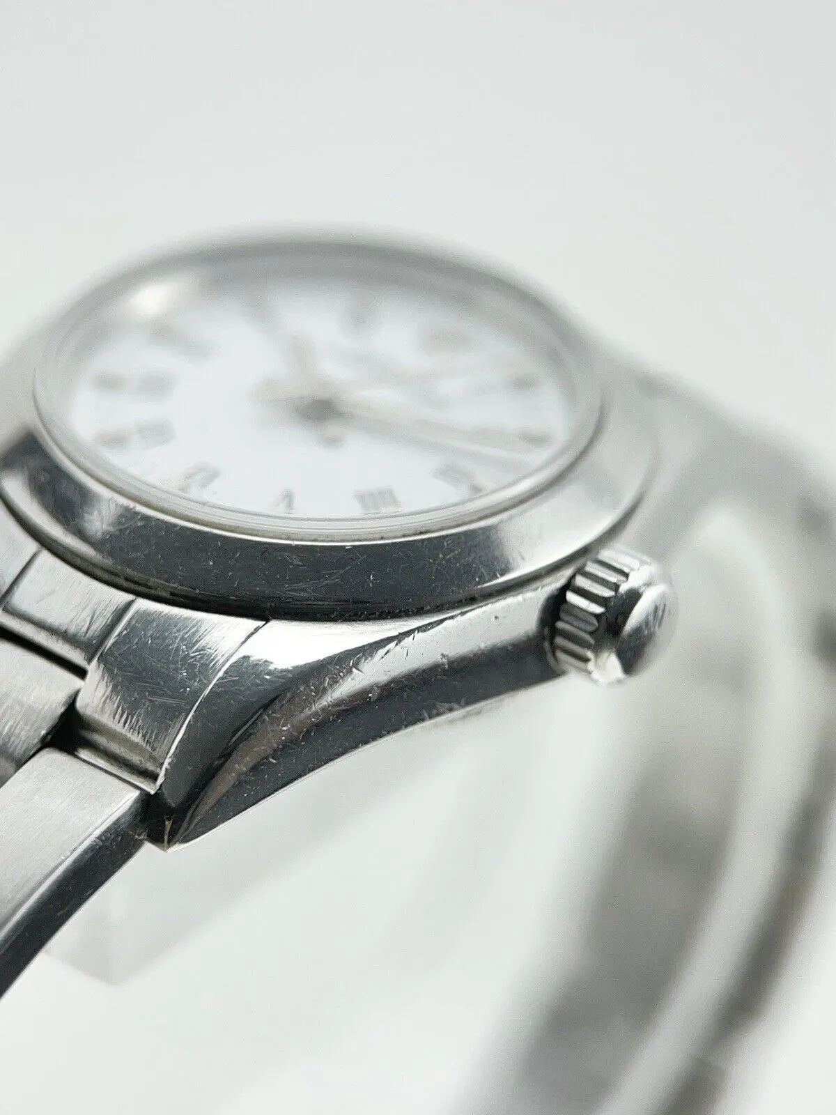Rolex Oyster Perpetual 24 Stainless Steel White 24mm Automatic Women’s Watch