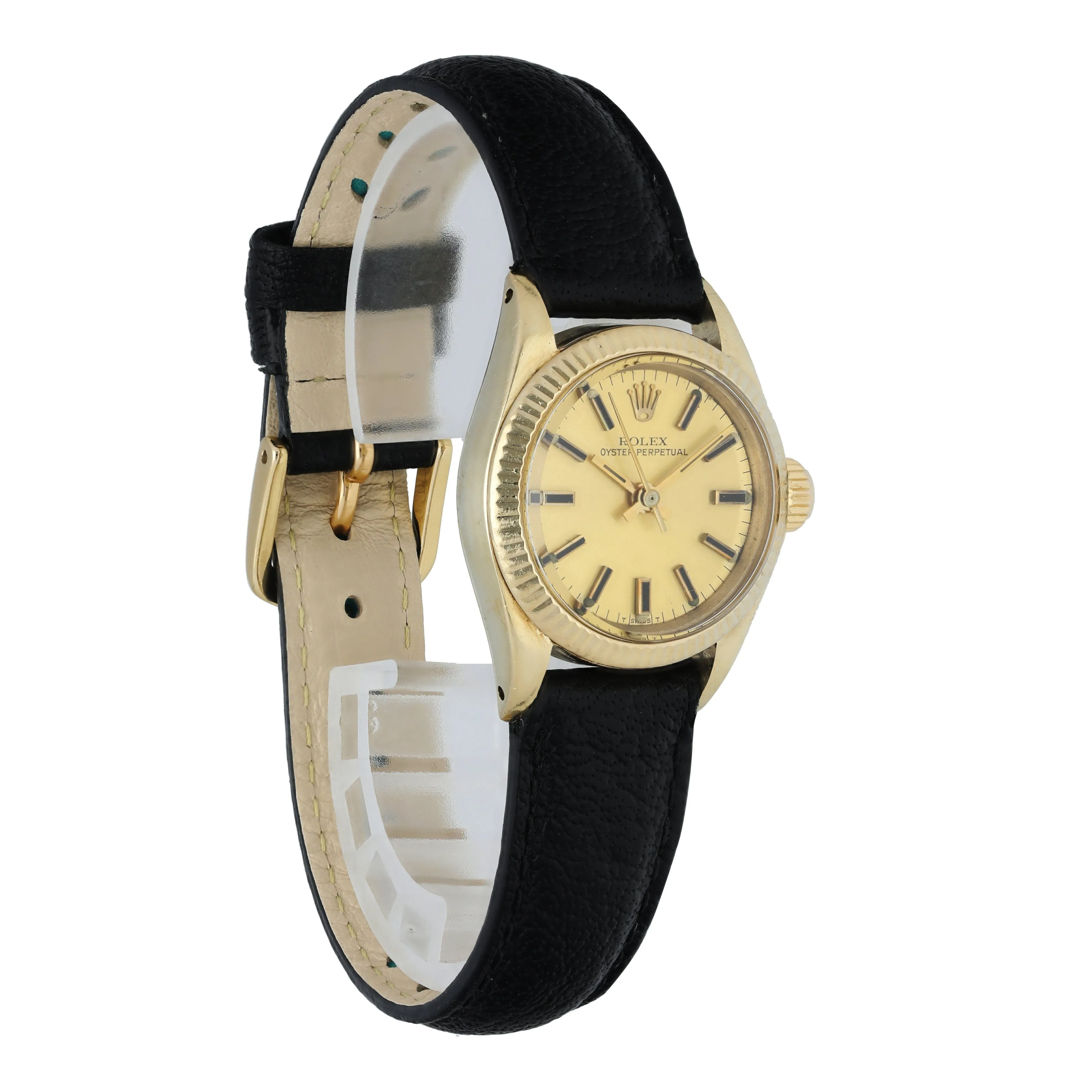 Rolex Oyster Perpetual 6719 Yellow Gold Ladies Watch