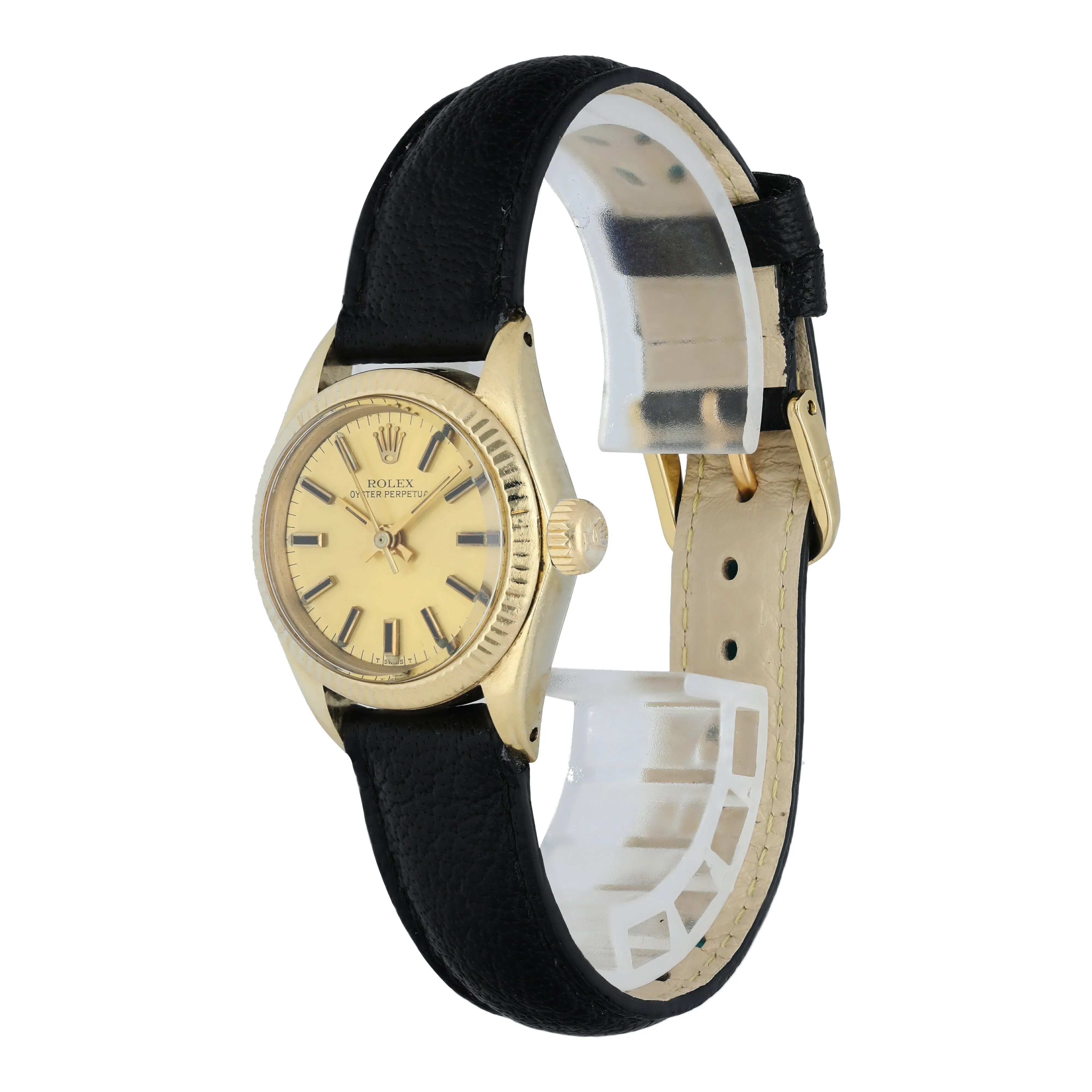 Rolex Oyster Perpetual 6719 Yellow Gold Ladies Watch