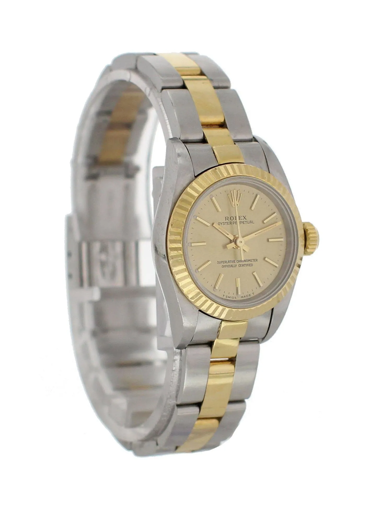 Rolex Oyster Perpetual 67193 Ladies Watch Box Papers