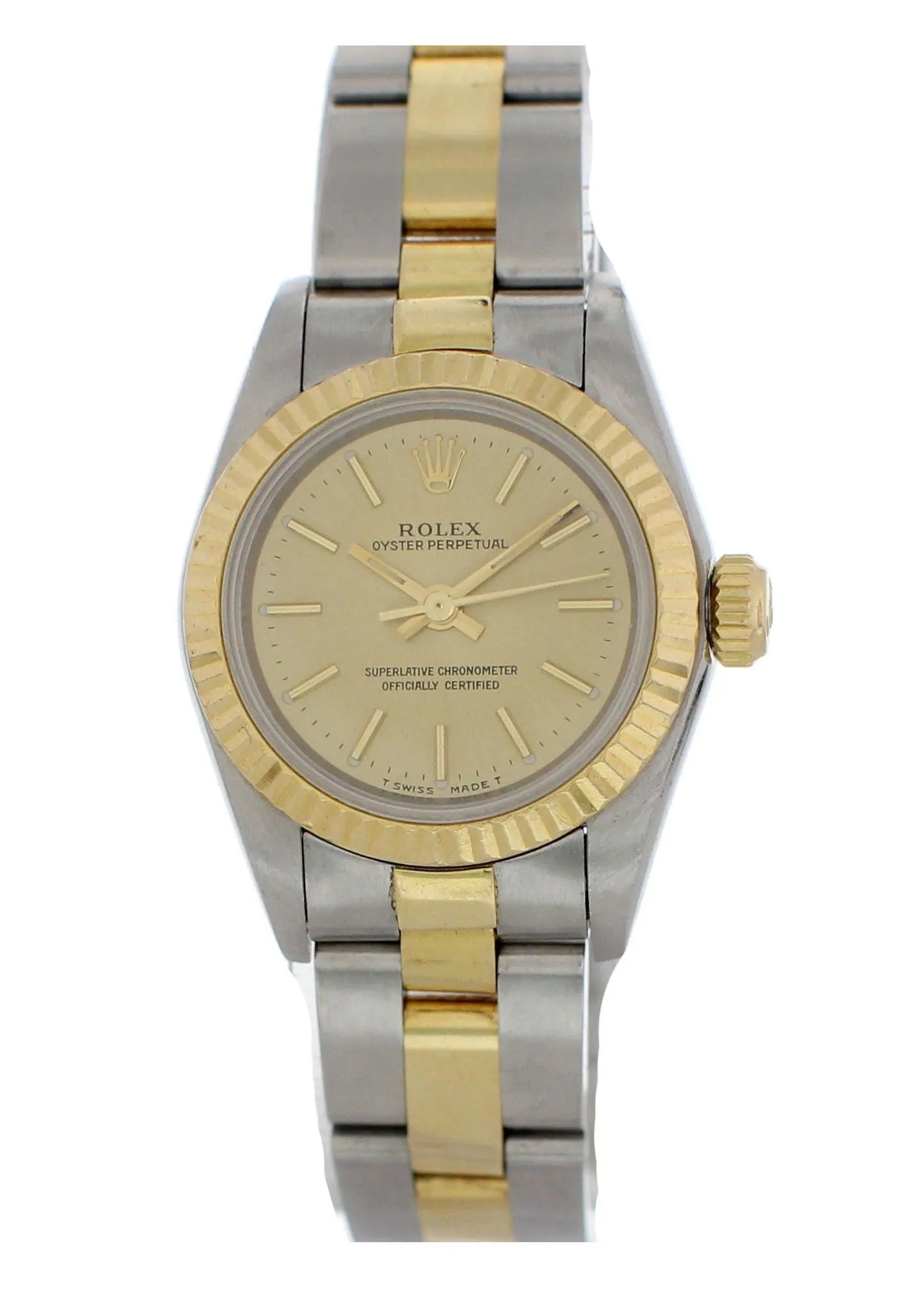 Rolex Oyster Perpetual 67193 Ladies Watch Box Papers
