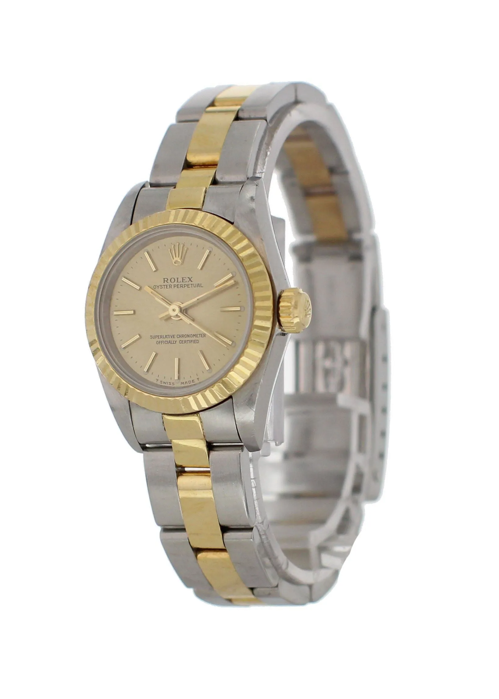 Rolex Oyster Perpetual 67193 Ladies Watch Box Papers