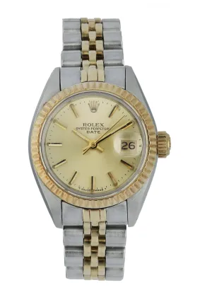 Rolex Oyster Perpetual Date 6917 Ladies Watch