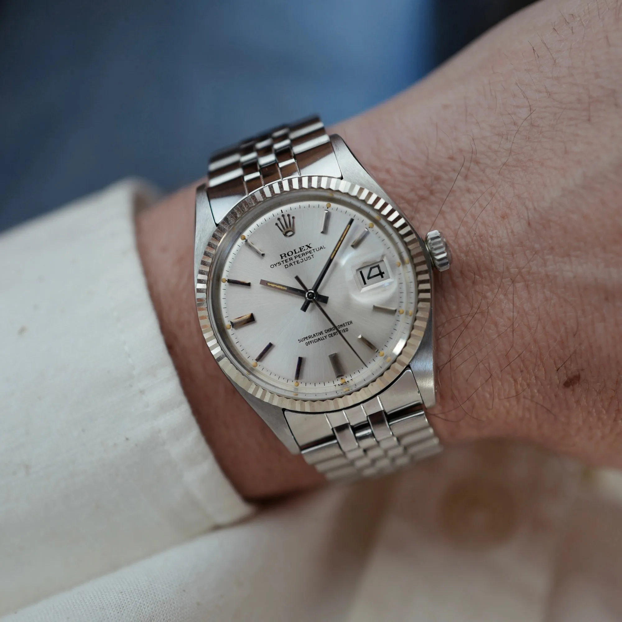 Rolex Steel Datejust Ref. 1601 in Outstanding Condition (New Arrival)