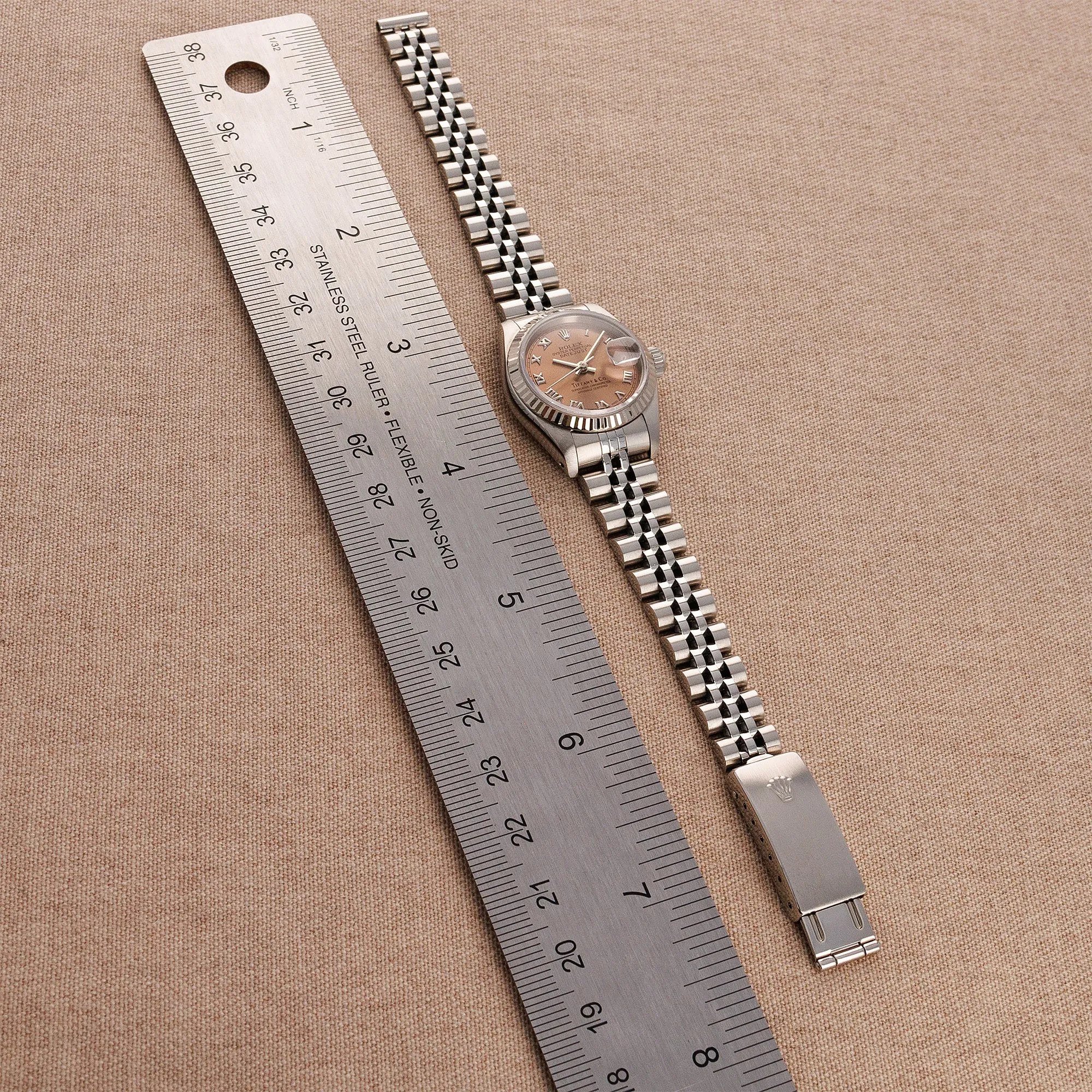 Rolex Steel Datejust Ref. 69174 Retailed by Tiffany & Co.