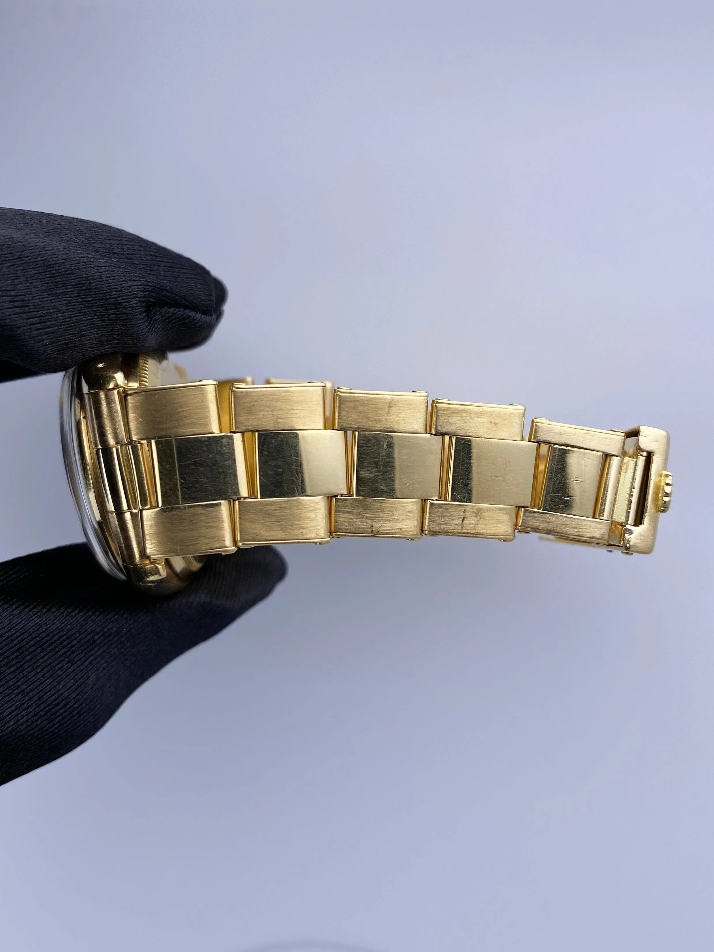 Rolex Tru-Beat 6556 18K Yellow Gold Mens Watch