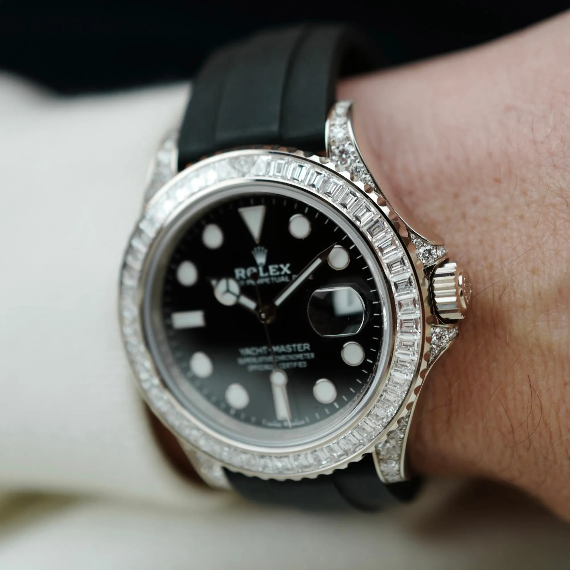 Rolex White Gold Yacht-Master Ref. 226679TBR
