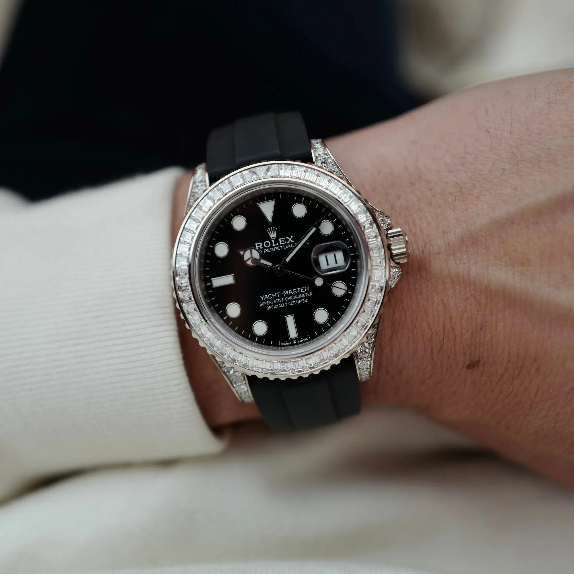 Rolex White Gold Yacht-Master Ref. 226679TBR