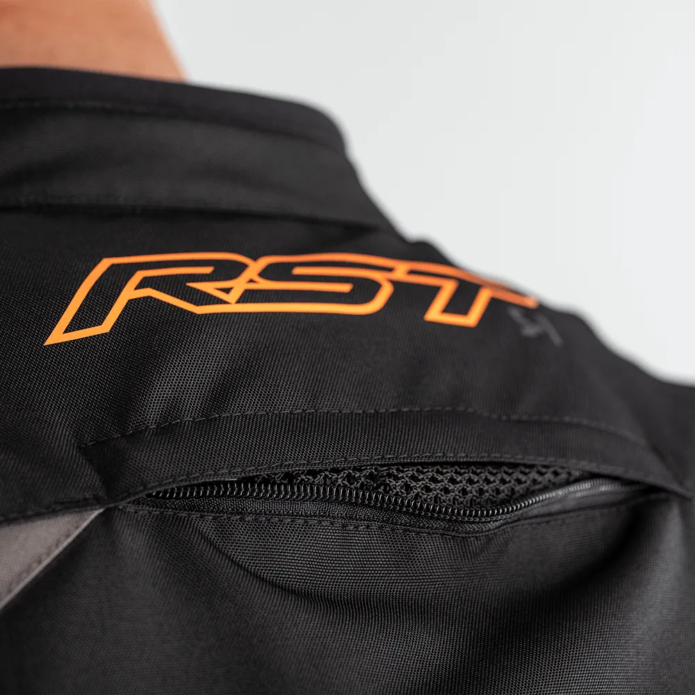 RST S-1 CE TEXTILE JACKET [BLACK/NEON ORANGE]