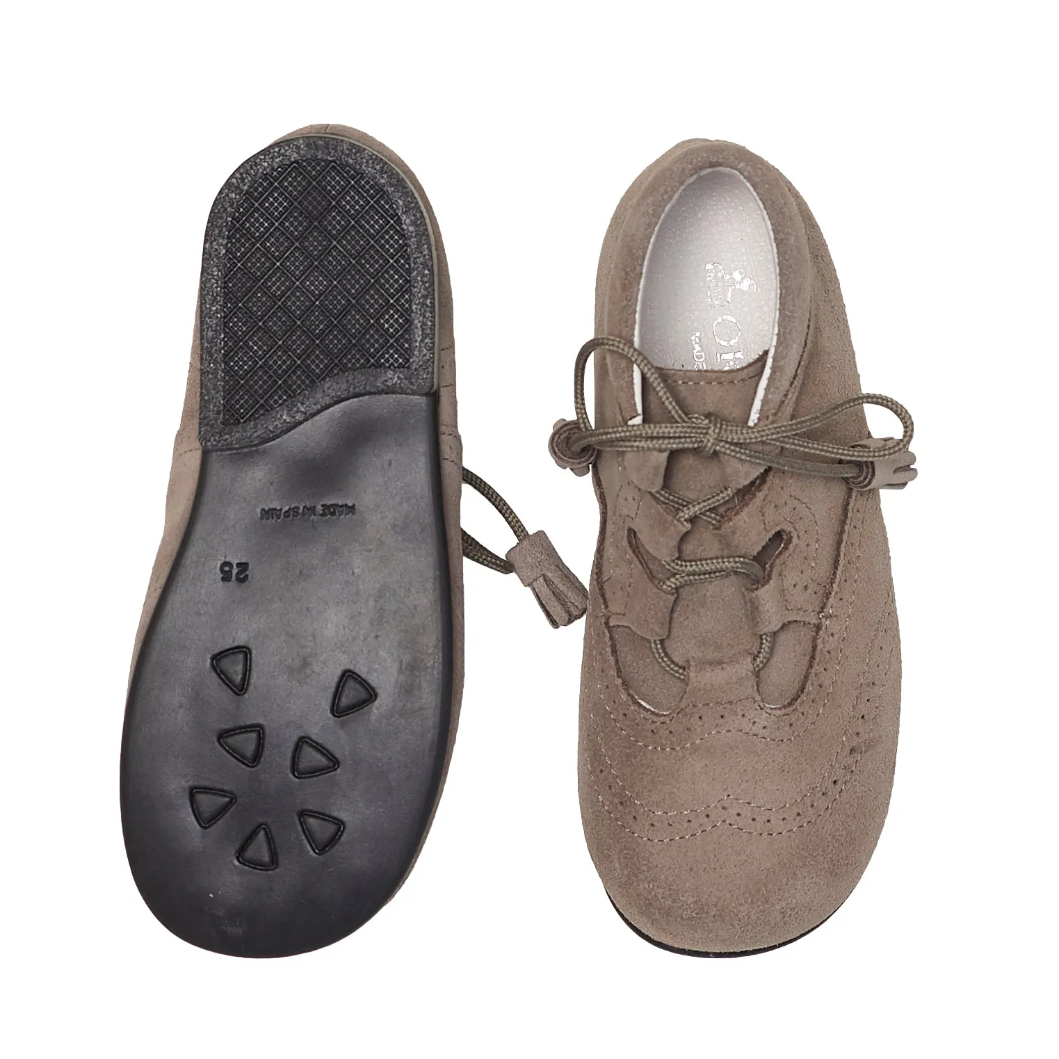 RUPERTO GREY SUEDE BOOTS